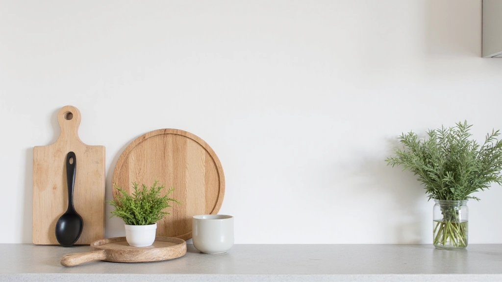 10 Minimalist Kitchen Countertop Decor Tips for a Sleek and Stylish Space!